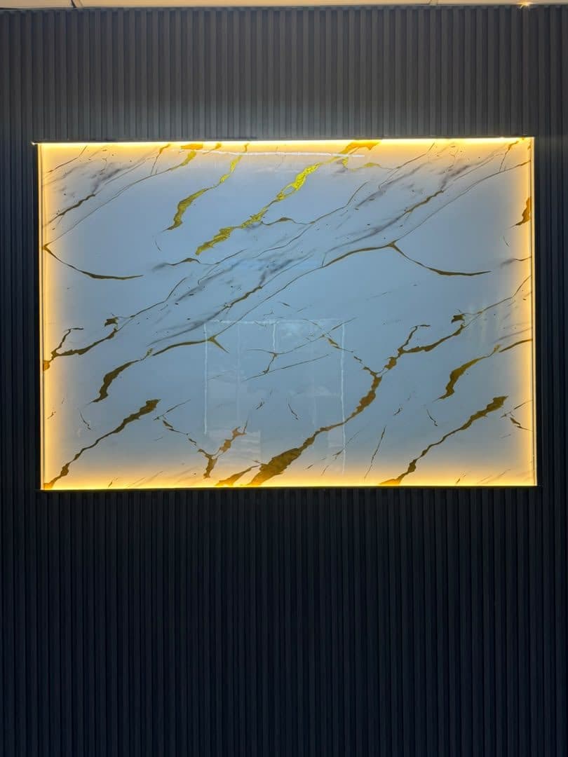MarbleLux marble sheet installed in a MissReno project (5)